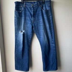 Levi's Blue Straight Leg Women's Jeans